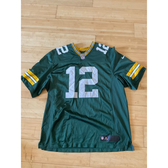 Green Bay packers 12 Rodger’s jersey size XL - Picture 1 of 3